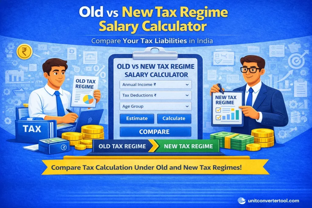 Old vs New Tax Regime Salary Calculator